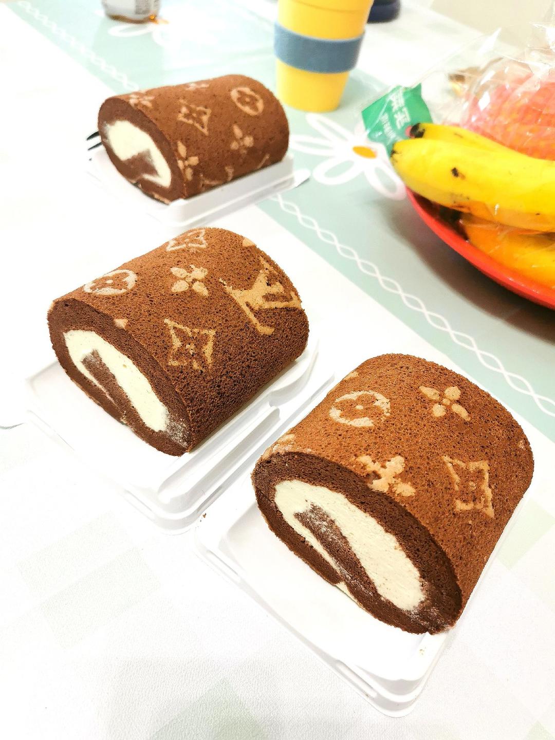 【lv蛋糕卷图片大全-奶气小阿姨pancy的lv蛋糕卷图片】 _下厨房