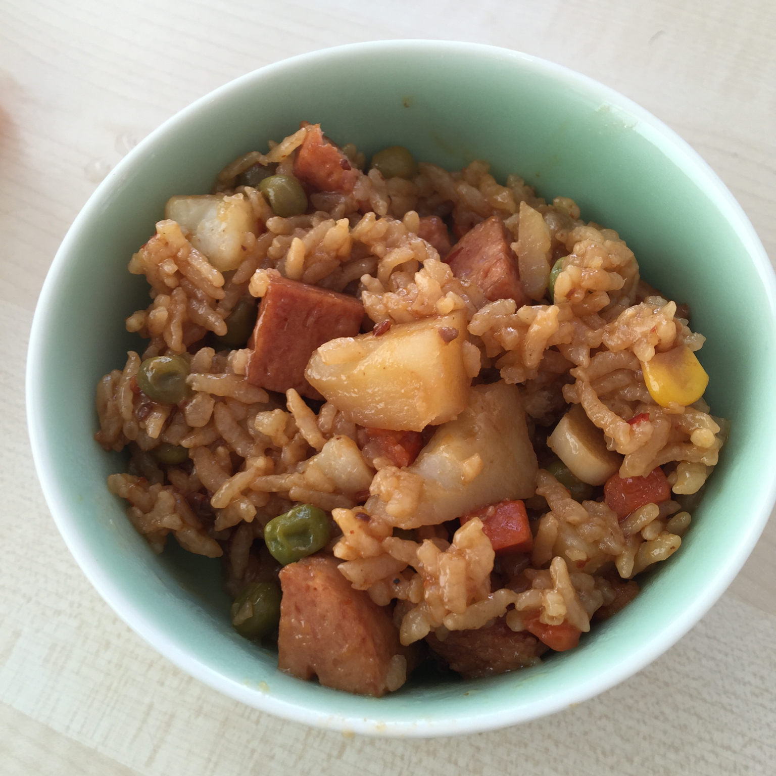 土豆焖饭（电饭锅版）