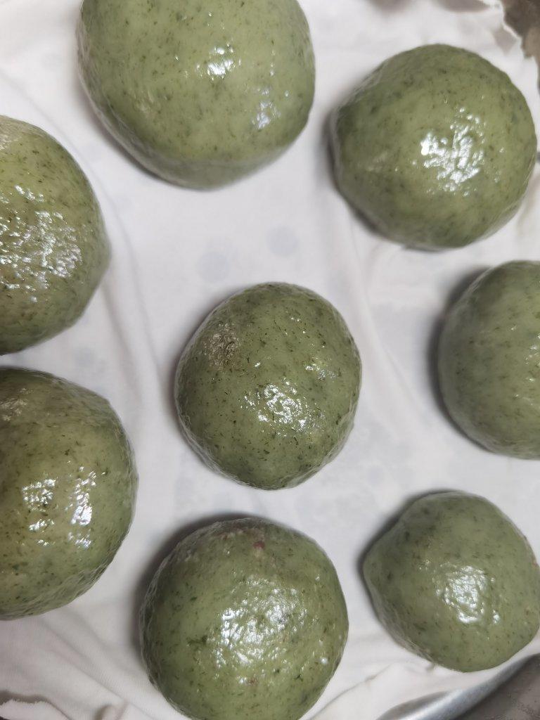 艾草青团、艾粑粑、艾糍、新鲜艾草制作