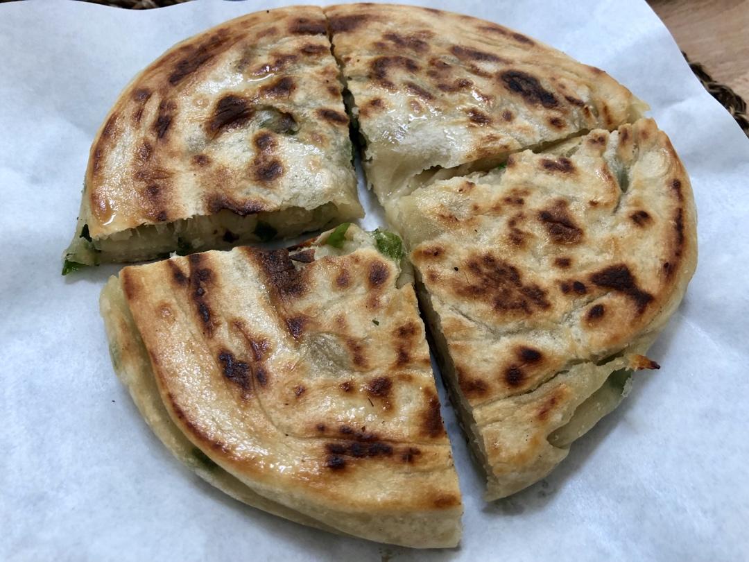 台湾老奶奶的祖传葱油饼