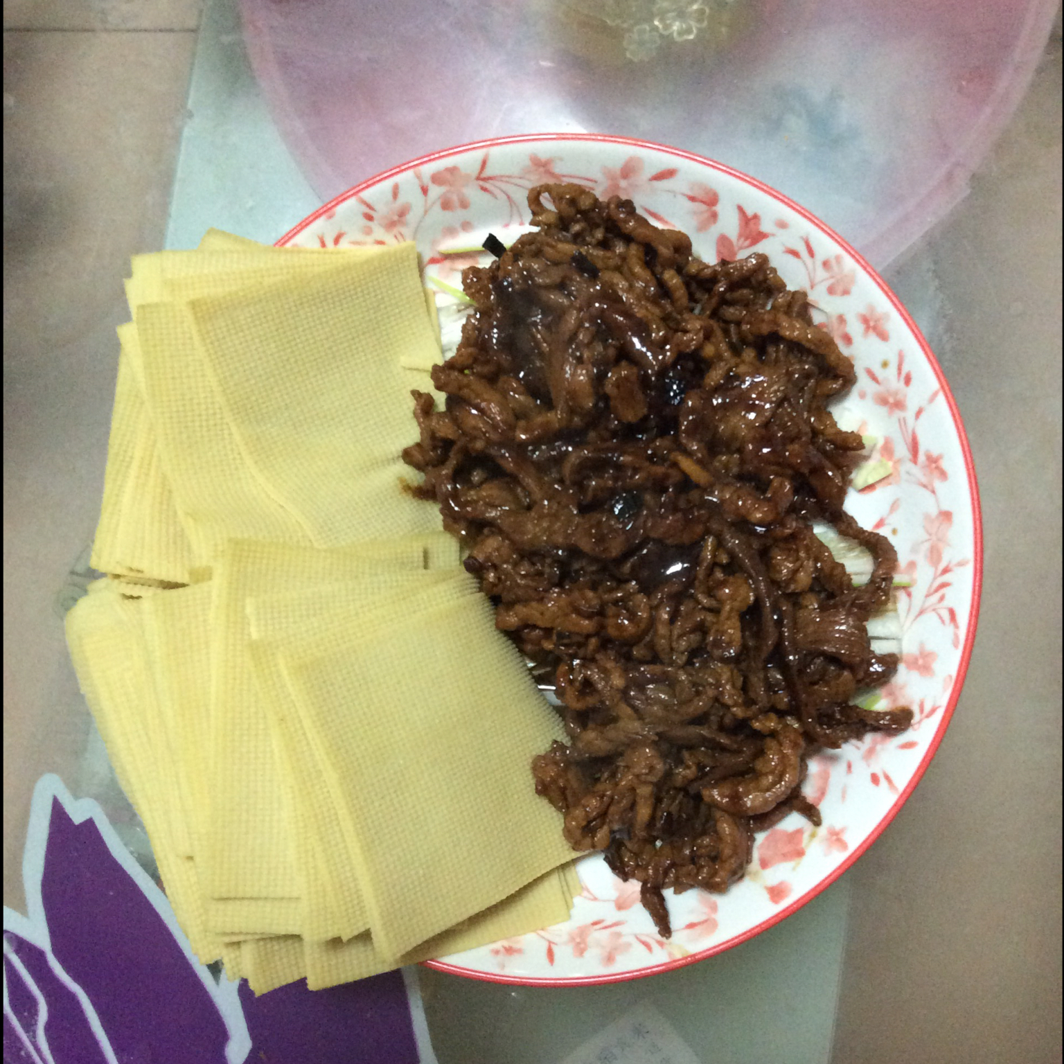 京酱肉丝