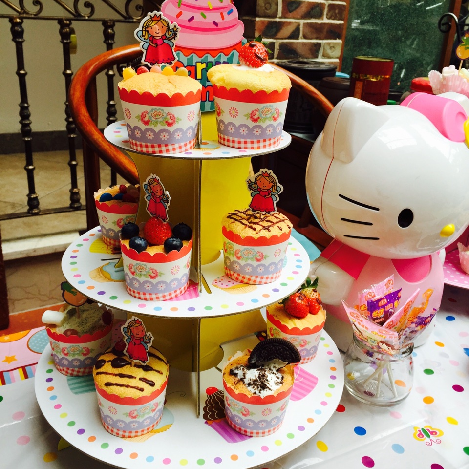 鲜奶油戚风杯子蛋糕（纸杯蛋糕）