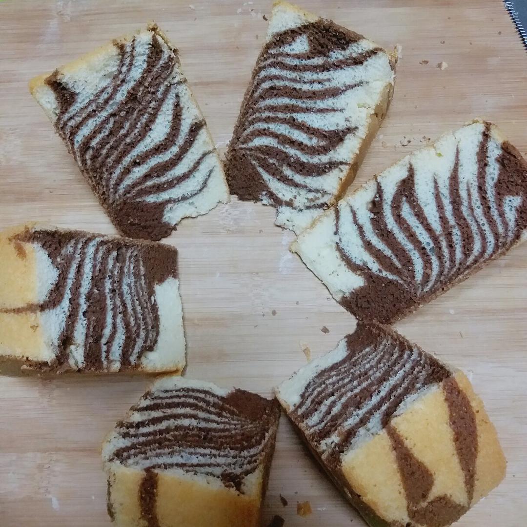 斑马纹酸奶蛋糕