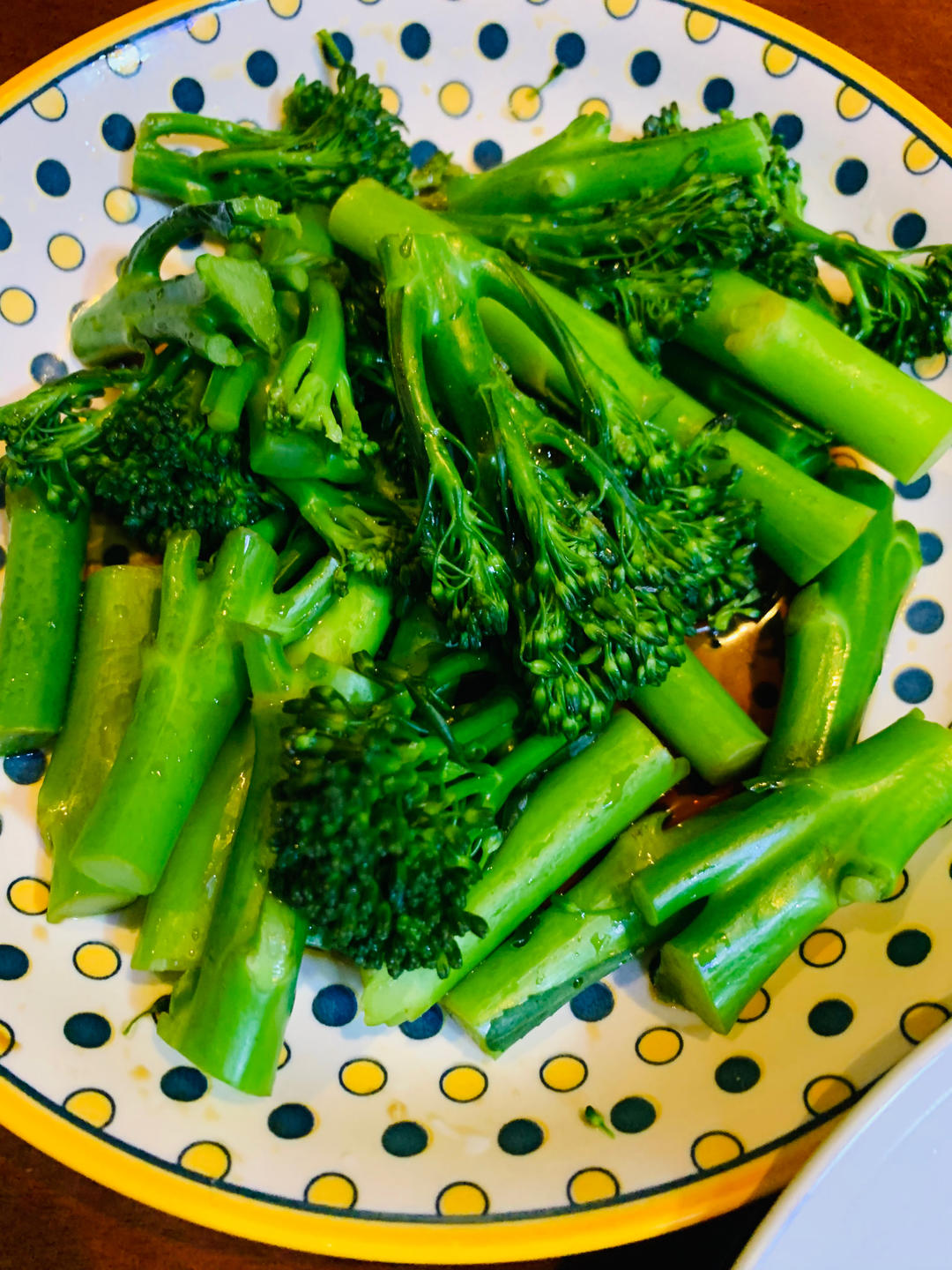 家常菜系列——白灼甜杆西兰花