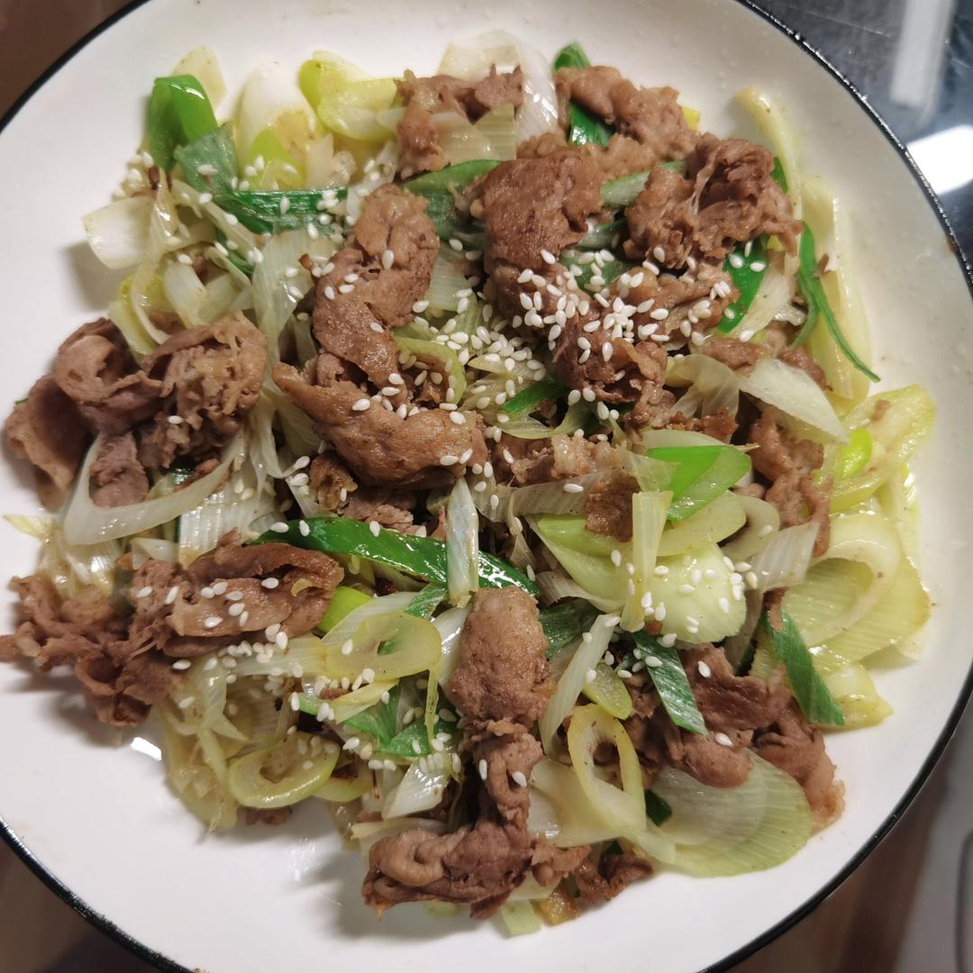 炒了20多年的葱爆羊肉