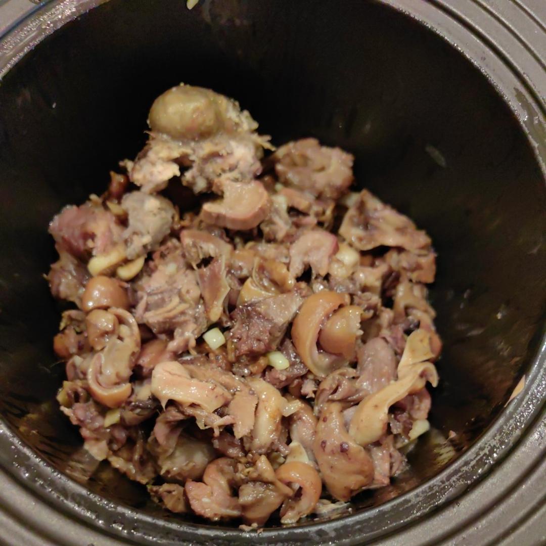 爆炒羊头肉