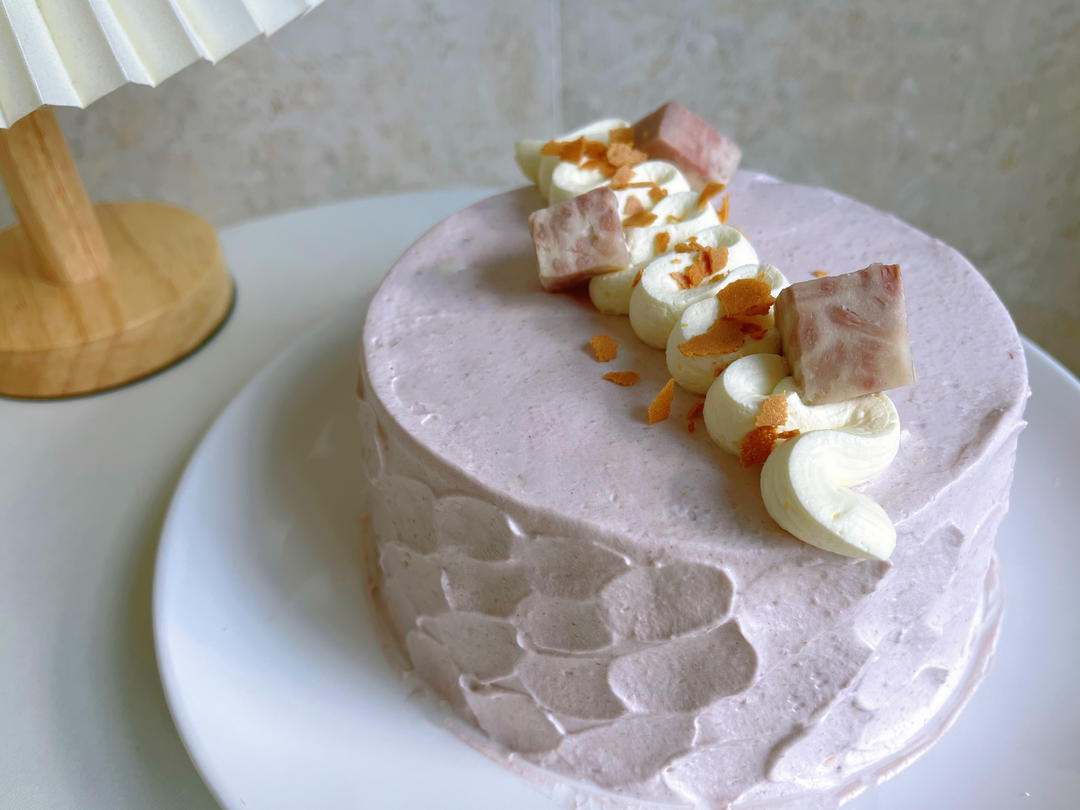 复刻❗️喜茶家～芋泥爆浆蛋糕