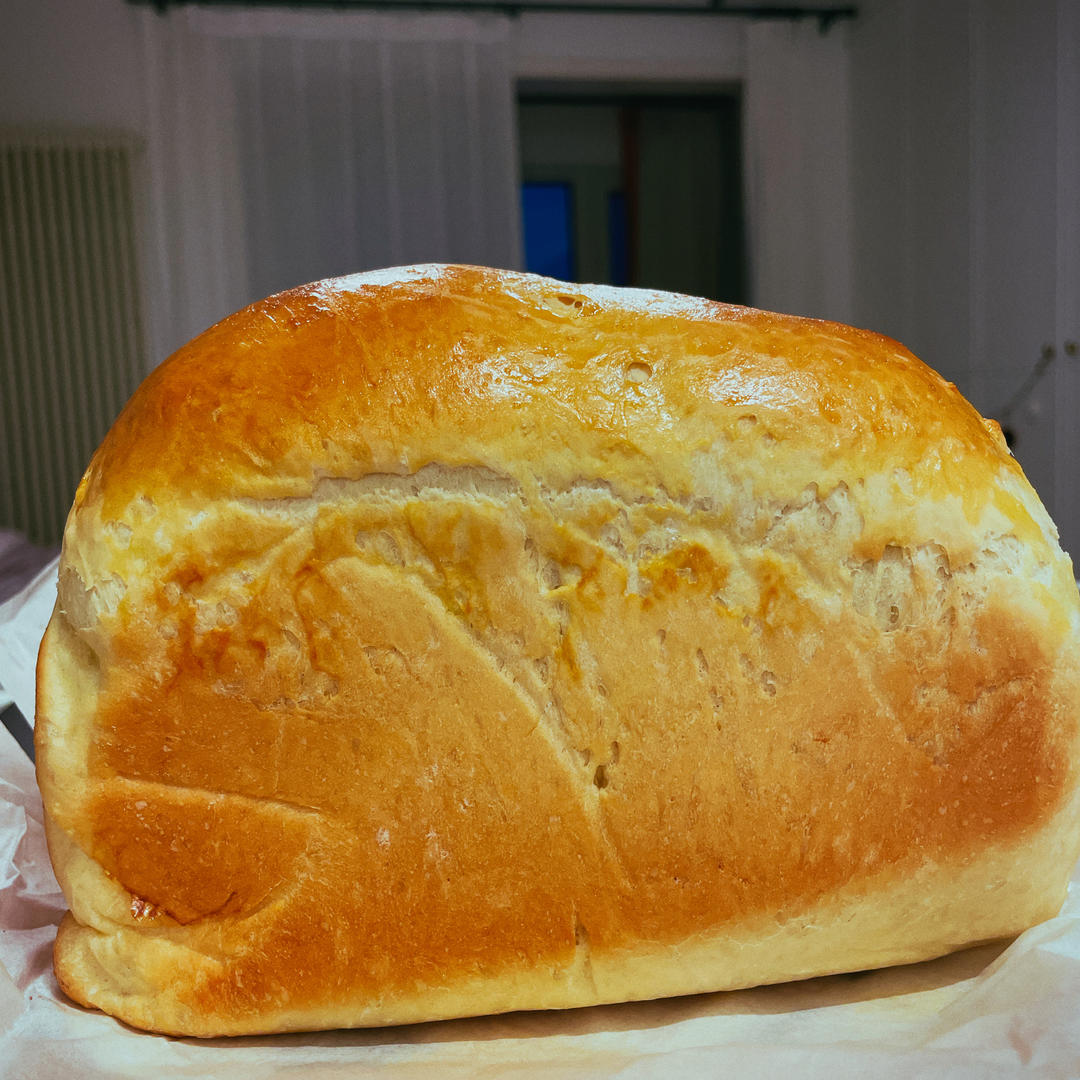 免揉白面包，超级柔软