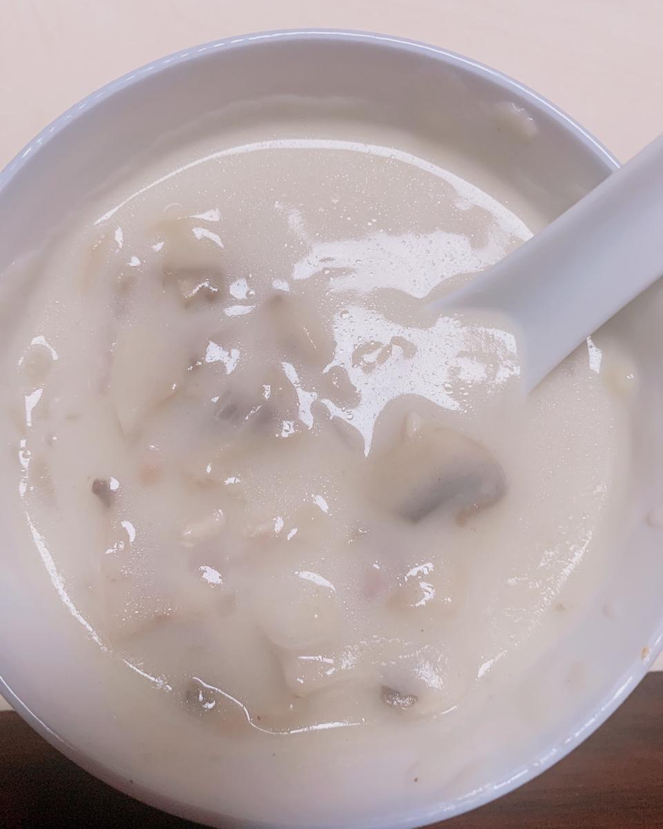鸡茸奶油蘑菇汤