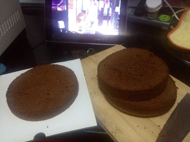 巧克力戚风蛋糕