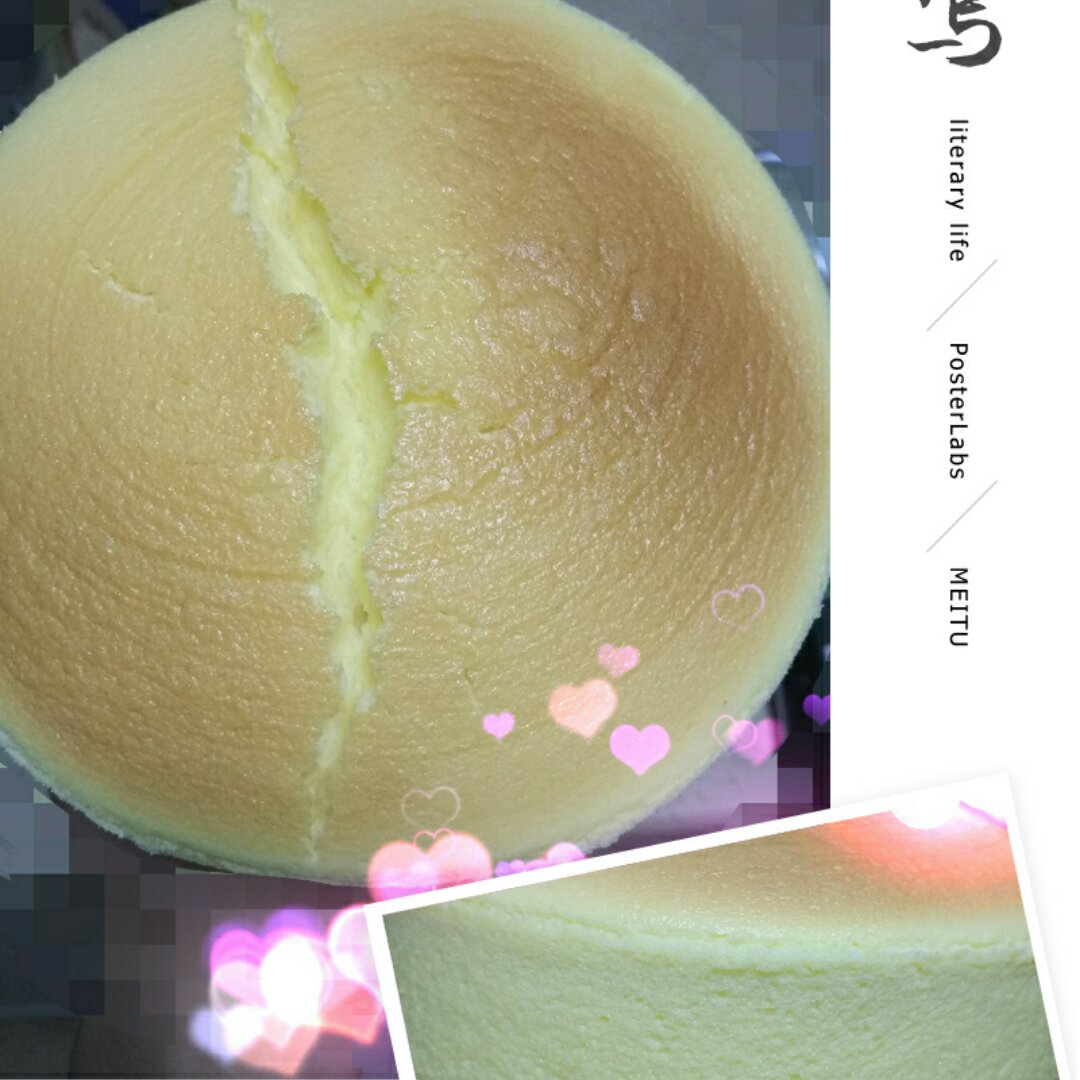 轻乳酪芝士蛋糕6寸#皮黑森林#