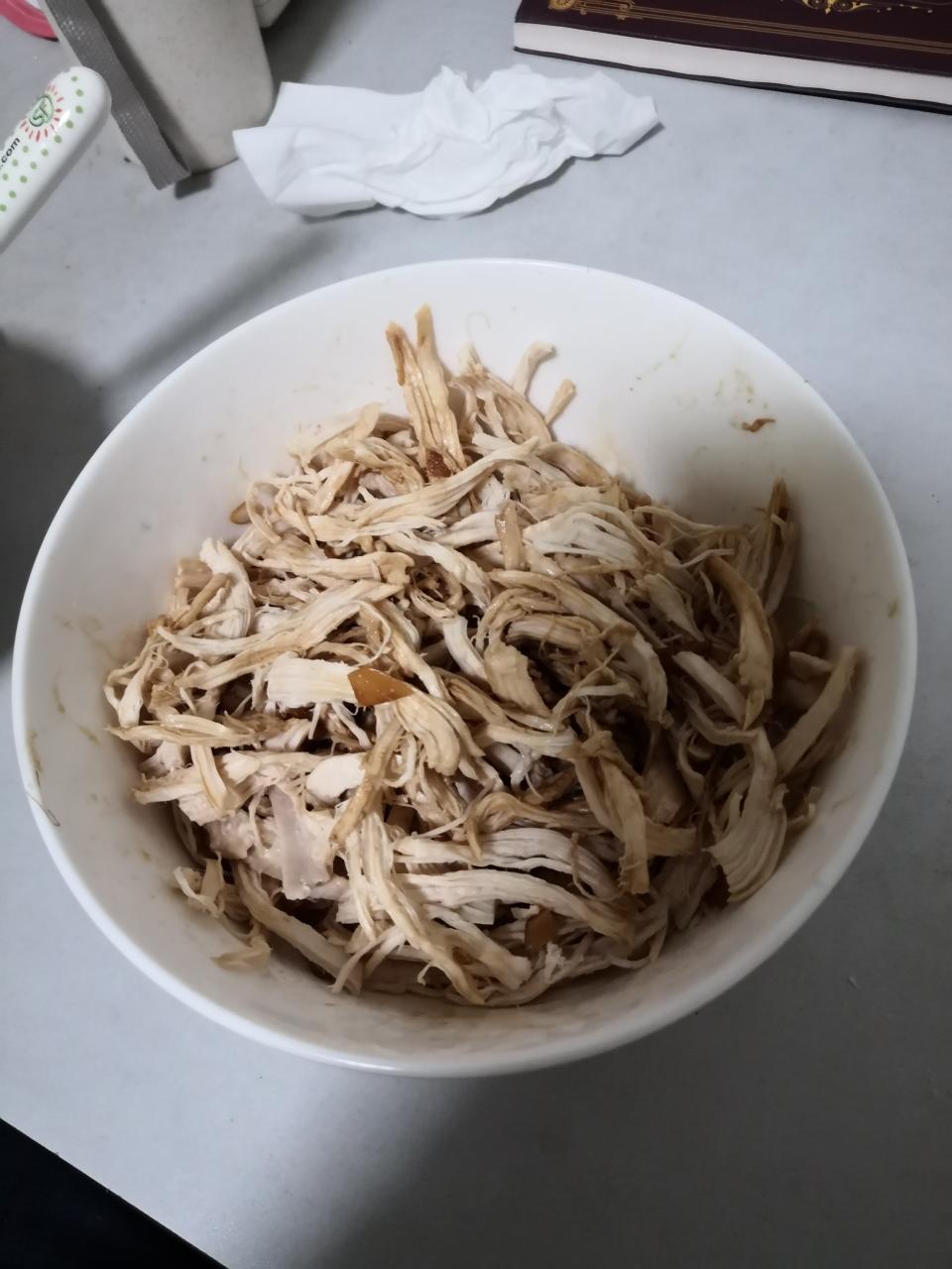 鸡胸肉做法第三弹之手撕鸡胸