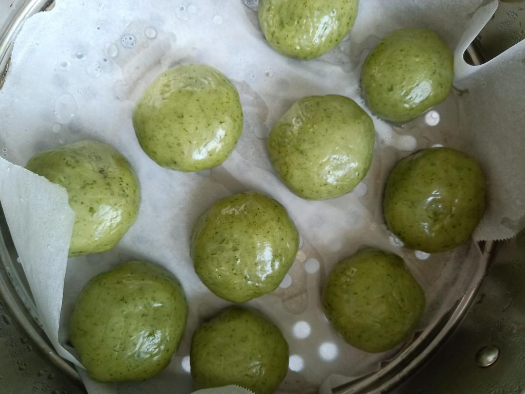 《Tinrry+》咸蛋黄肉松青团+红豆沙青团