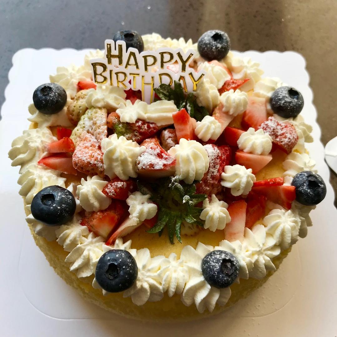 8寸芝士蛋糕(轻乳酪蛋糕)