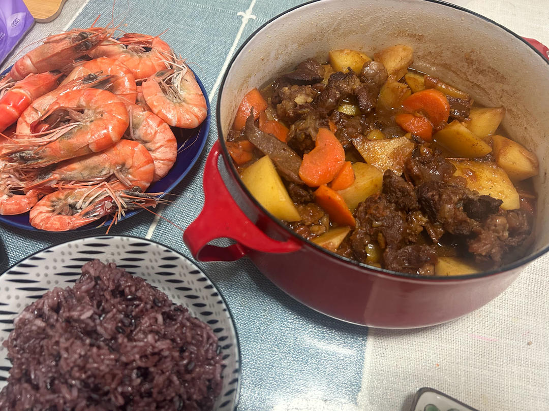 番茄土豆炖牛腩