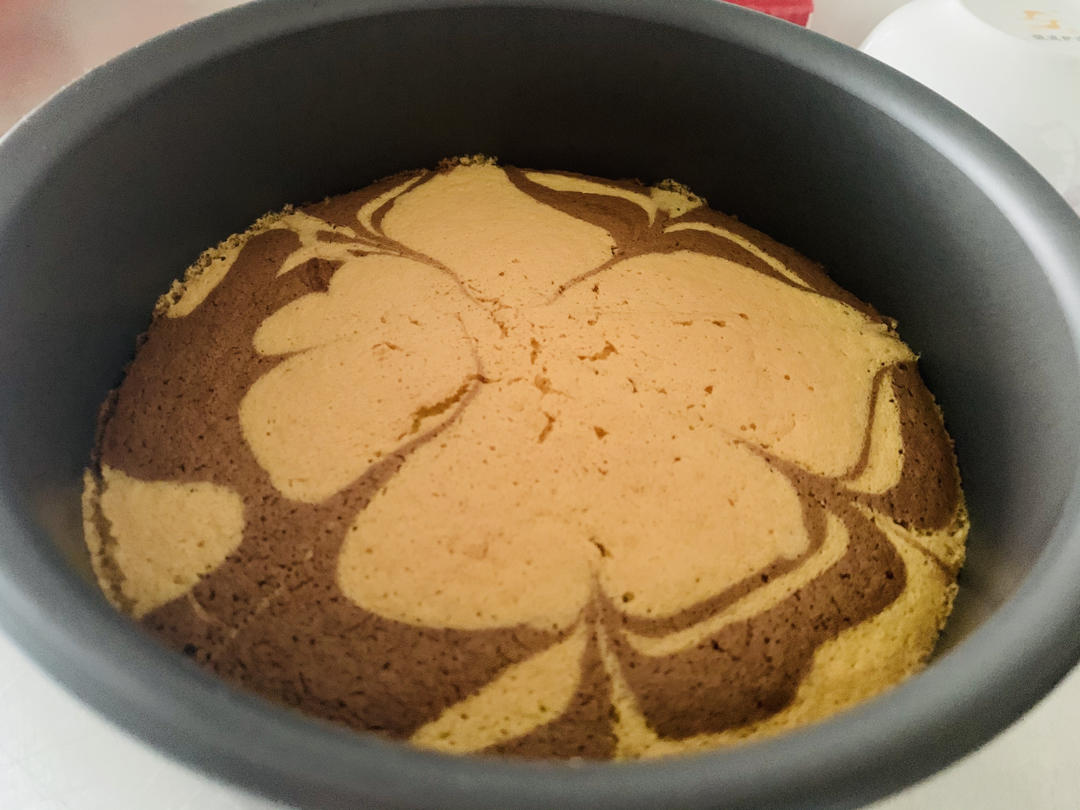 斑马纹戚风蛋糕