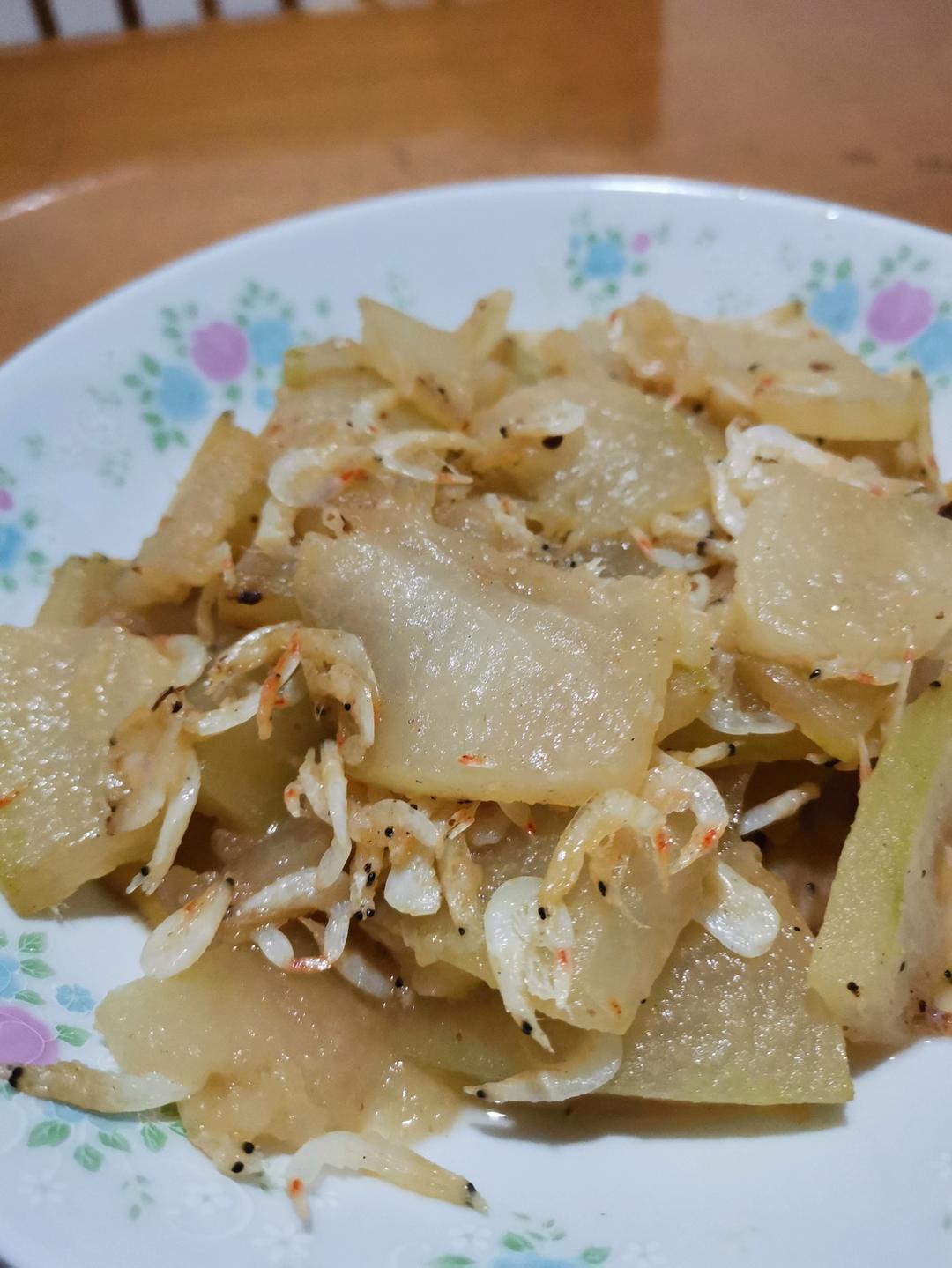 虾皮炒冬瓜