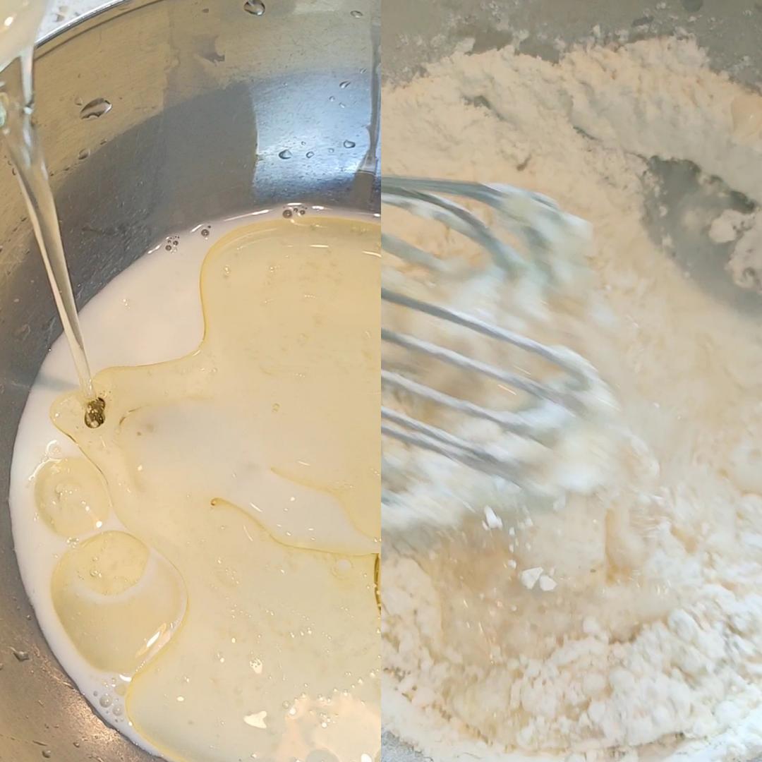 纯奶手撕吐司的做法 步骤1