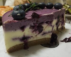 蓝莓芝士蛋糕的做法 步骤8