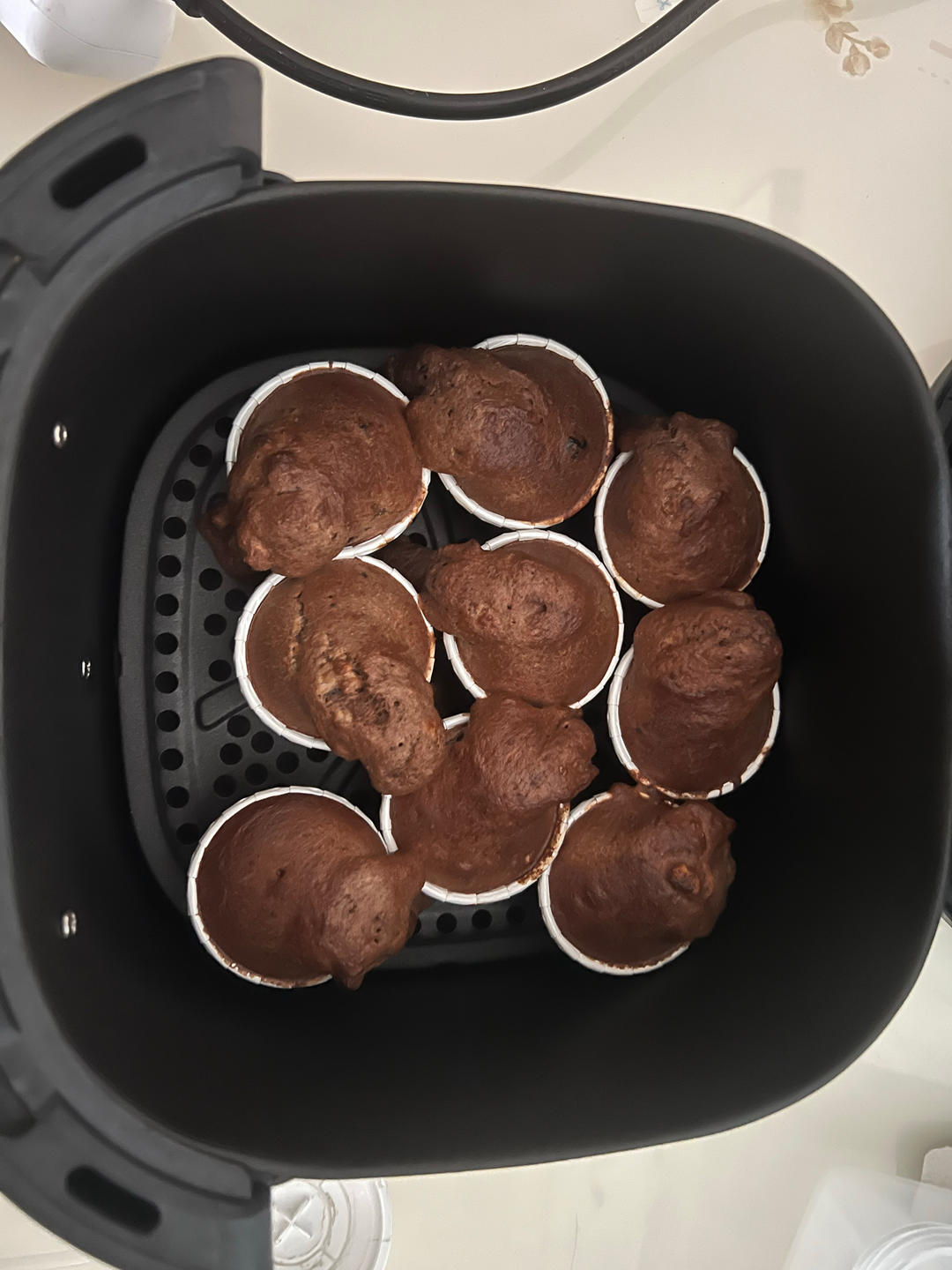 低脂香蕉可可布朗尼