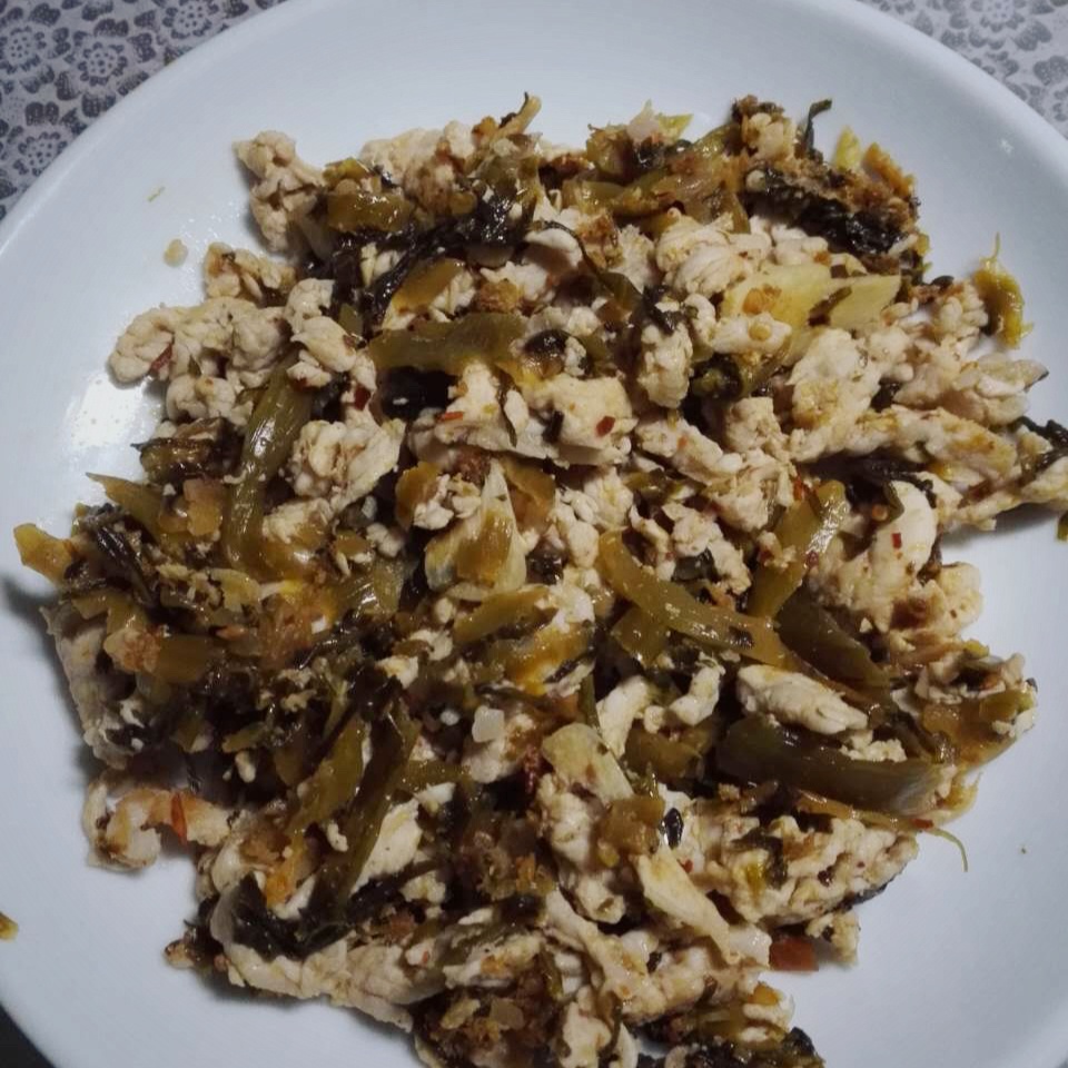 咸菜炒肉
