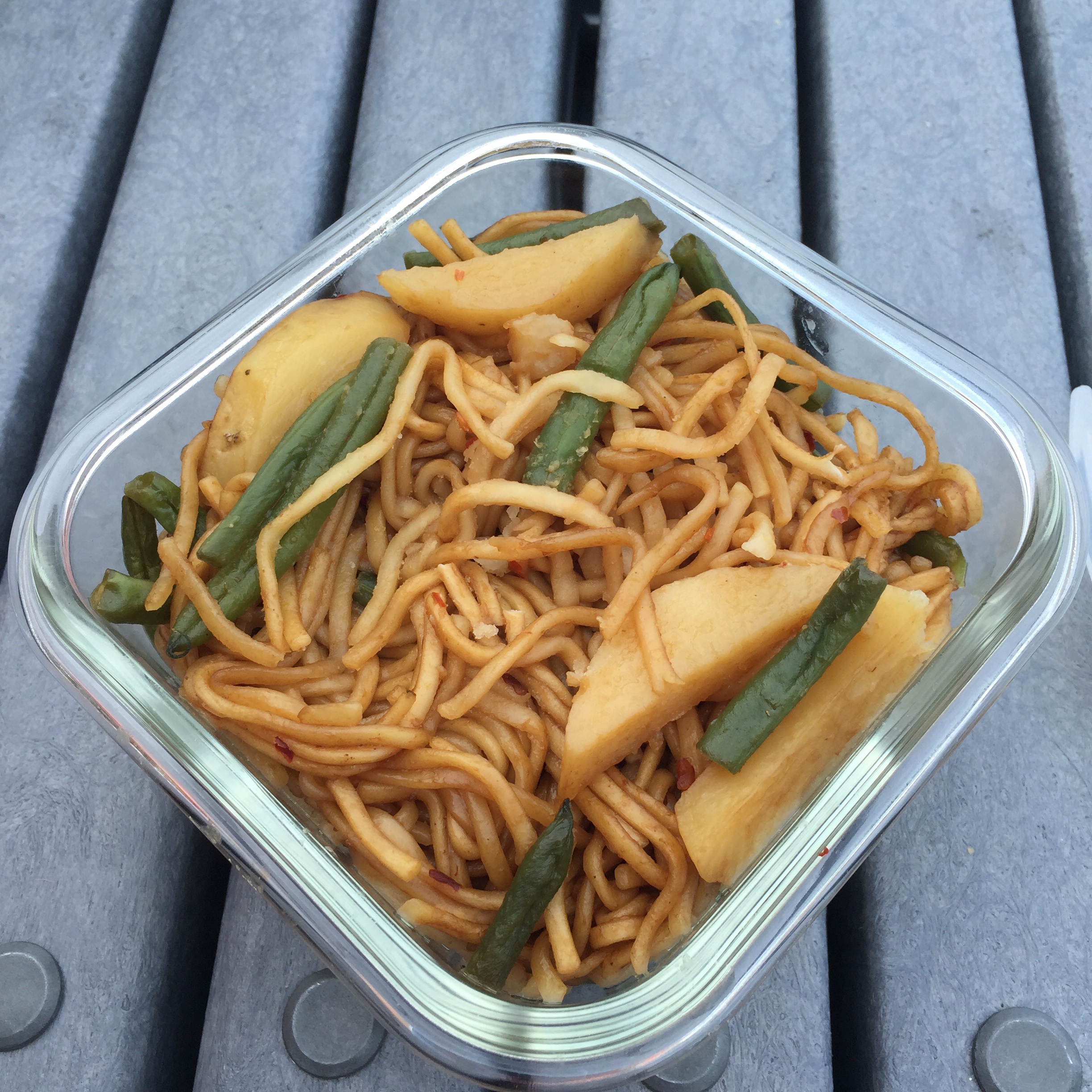 豆角焖面