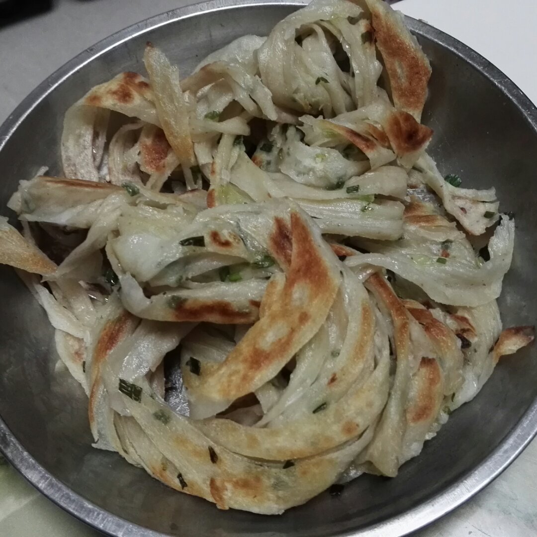 葱花手抓饼