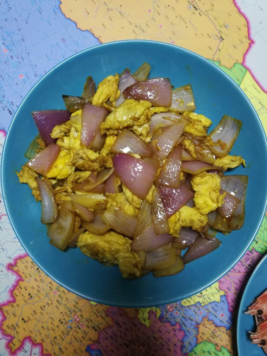 洋葱炒蛋
