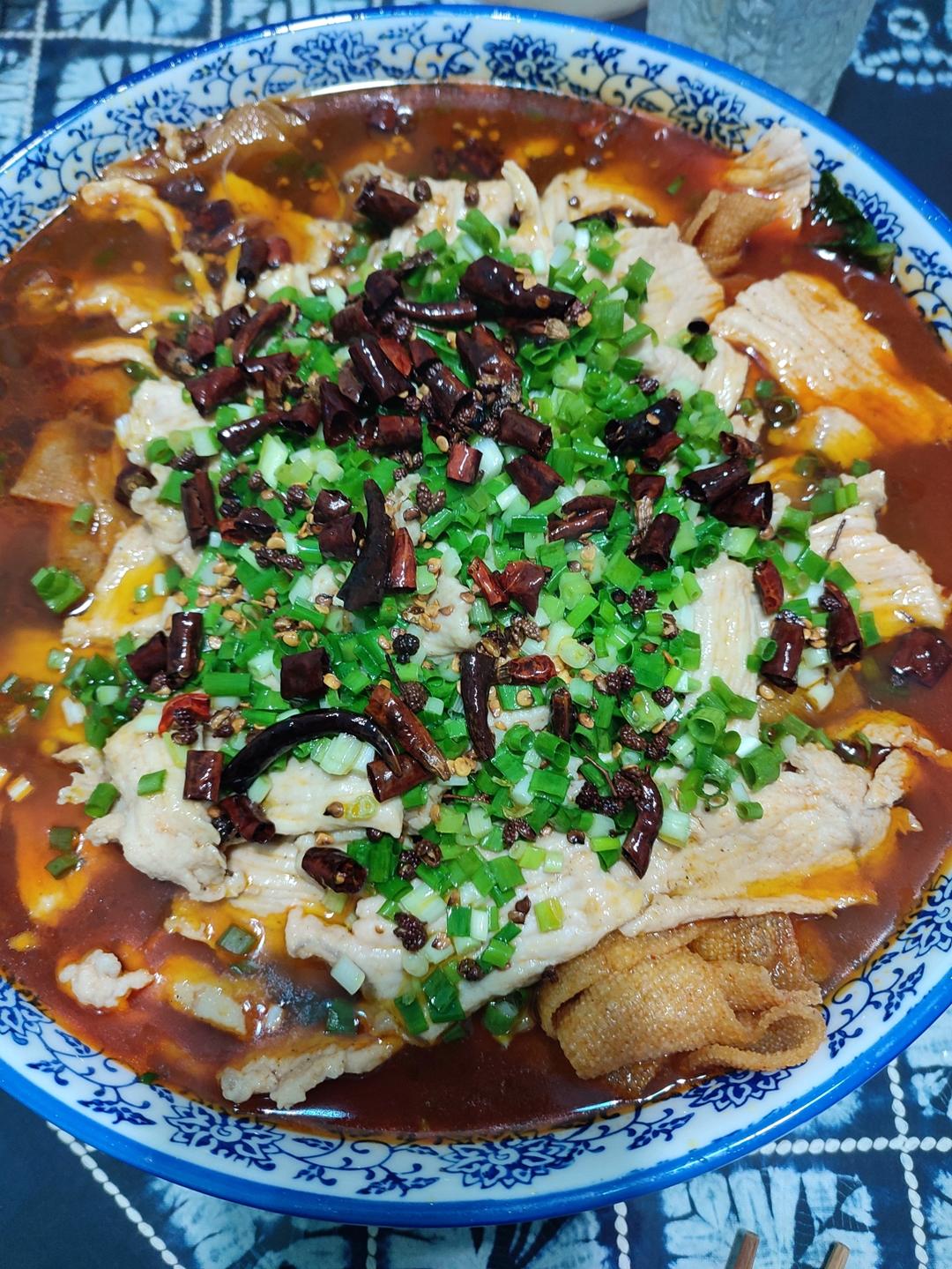 水煮肉片（吃不够的下饭菜）