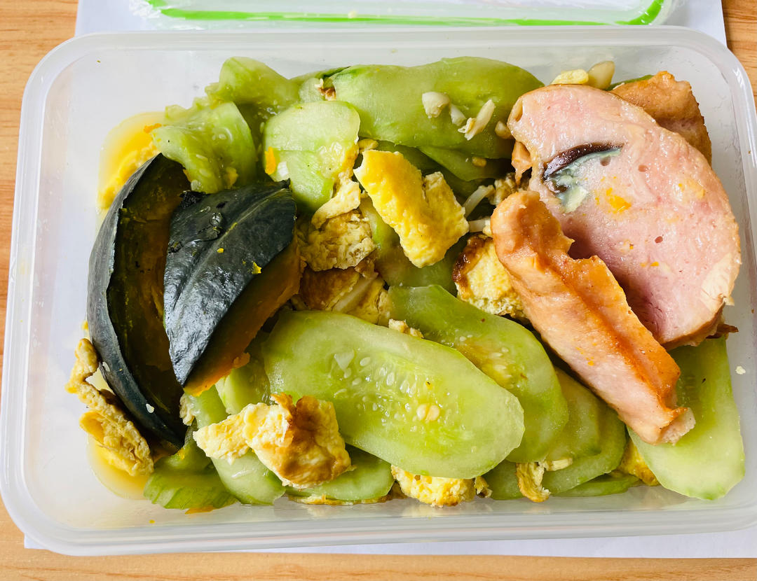 黄瓜炒鸡蛋 （青瓜炒鸡蛋）