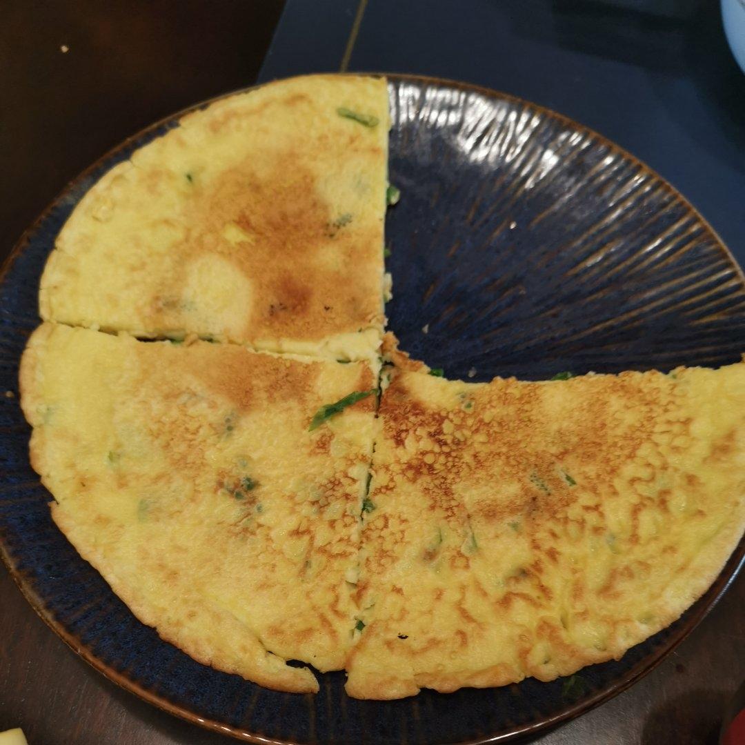 葱花鸡蛋饼