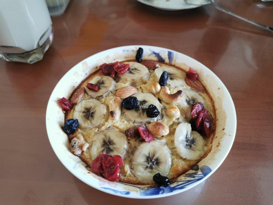 Baked Oatmeal Breakfast 早餐烤燕麦