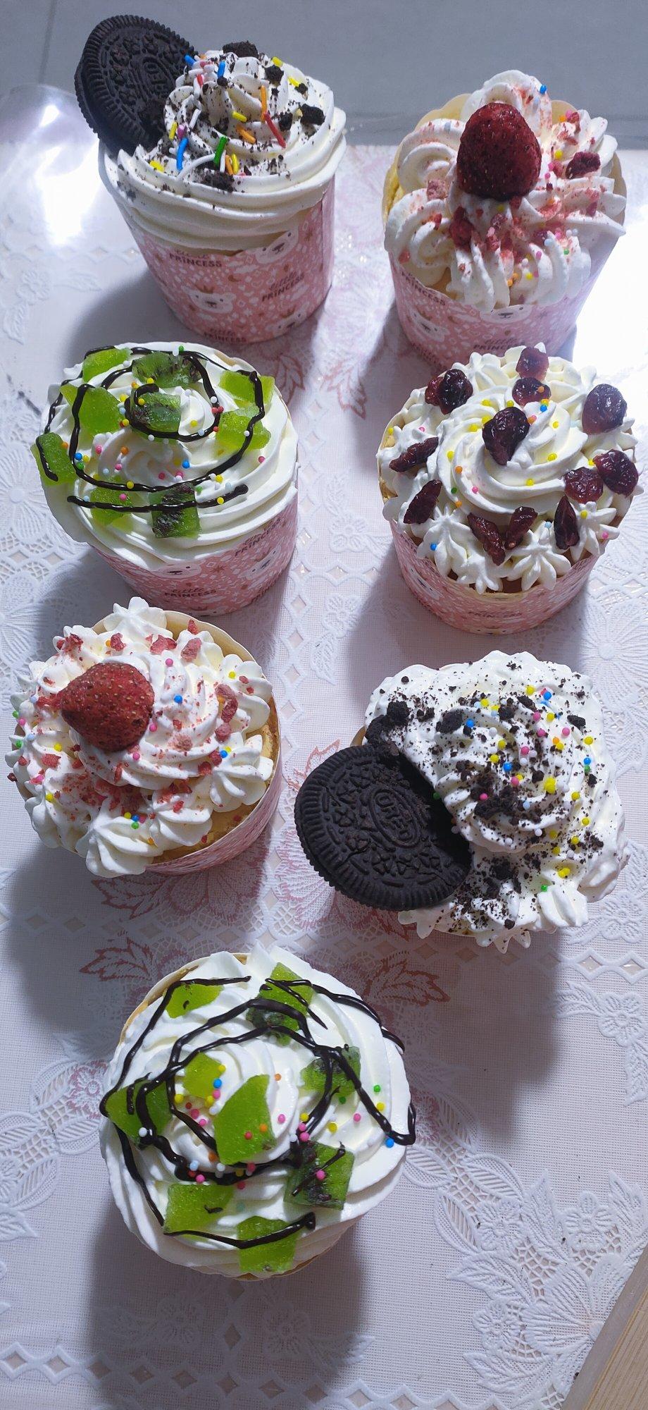 纸杯奶油小蛋糕🧁