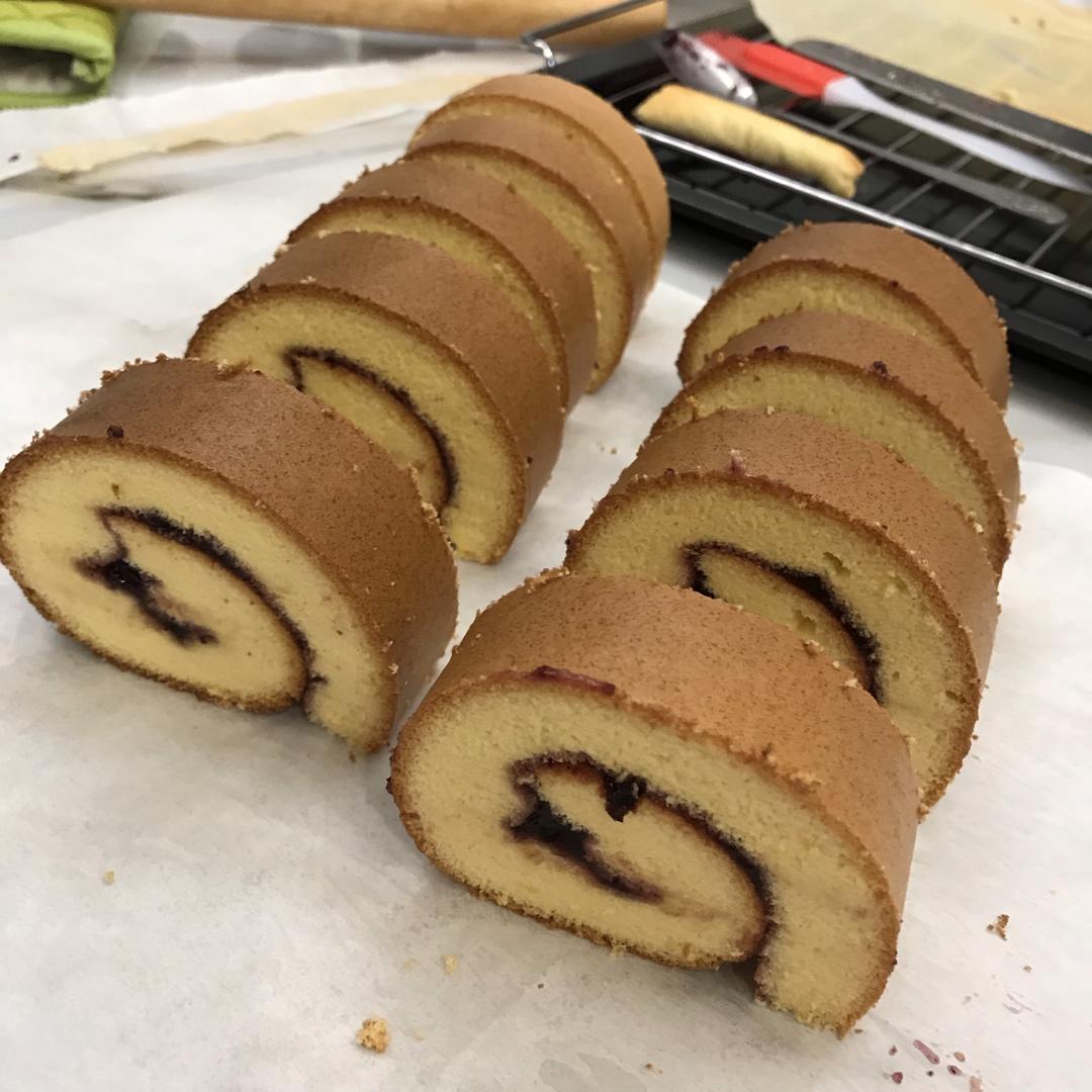 原味蛋糕卷