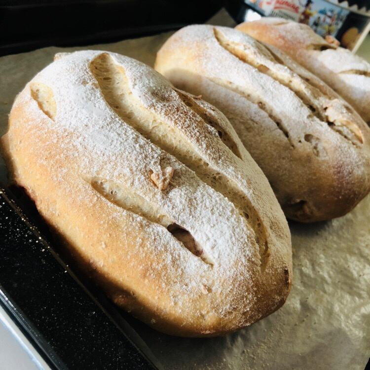 无油无糖全麦燕麦软欧面包