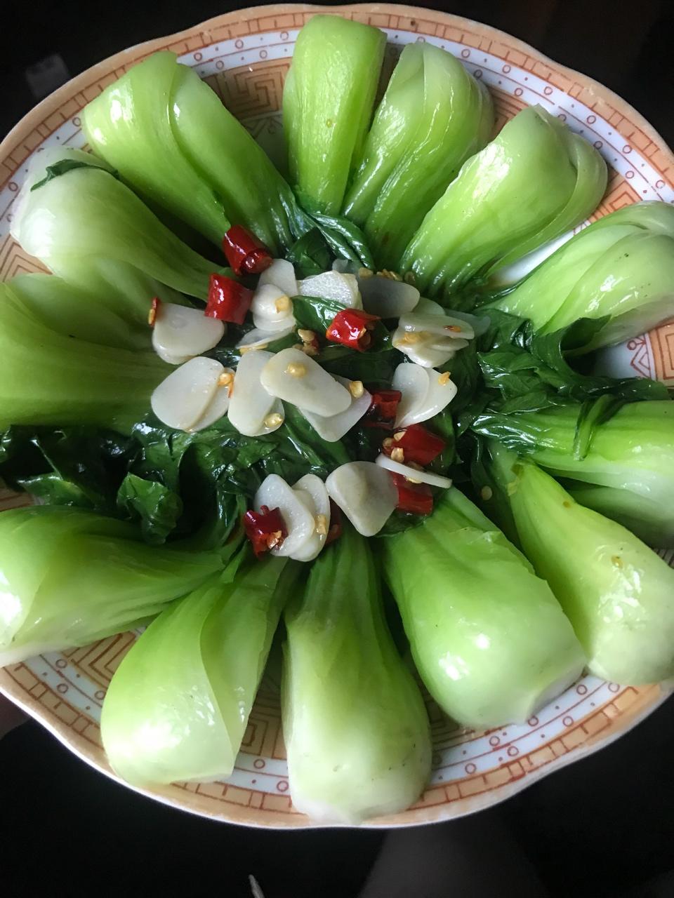 白灼上海青