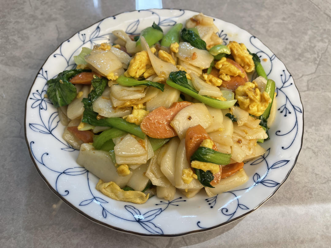 家常炒年糕