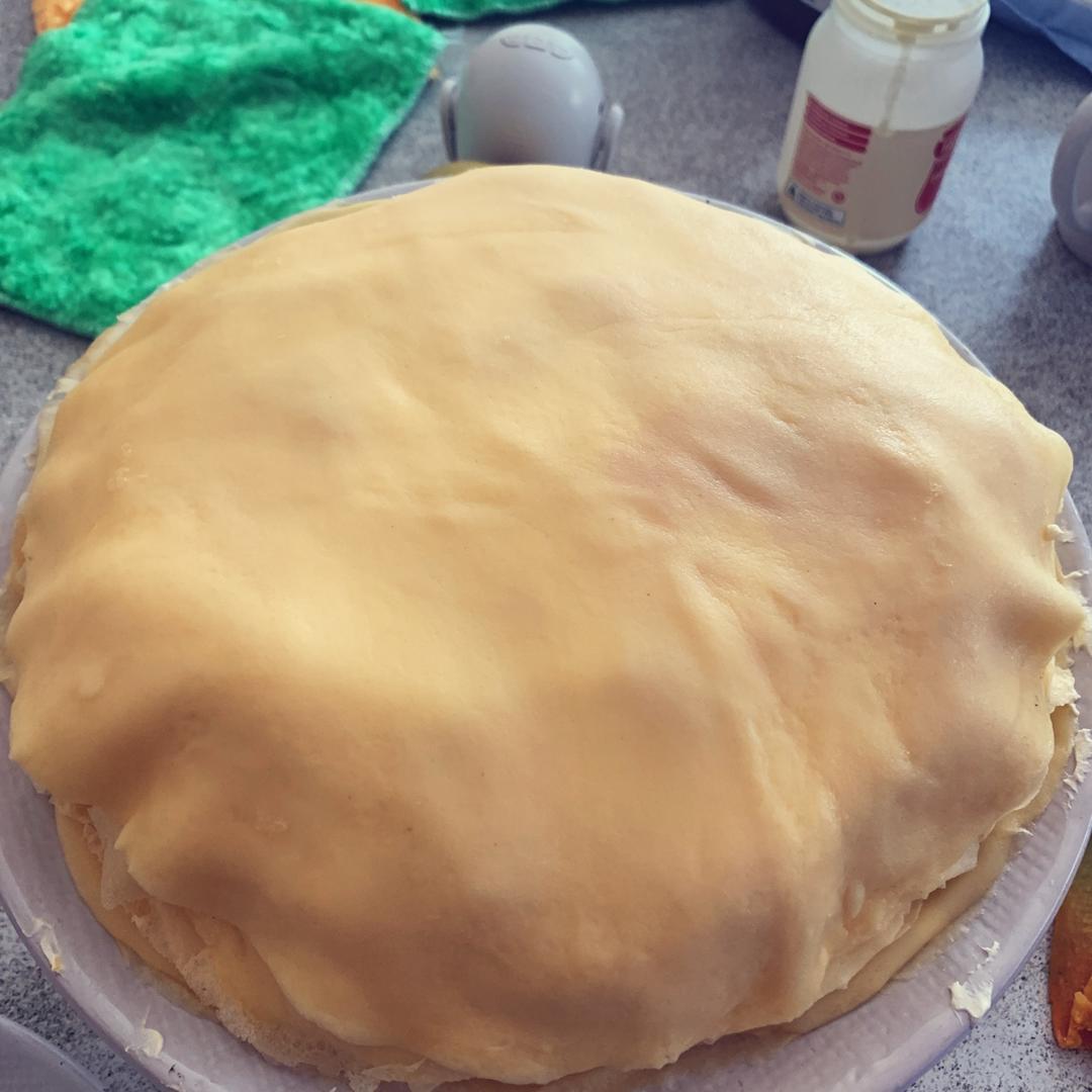 零基础做芒果千层蛋糕（8寸）