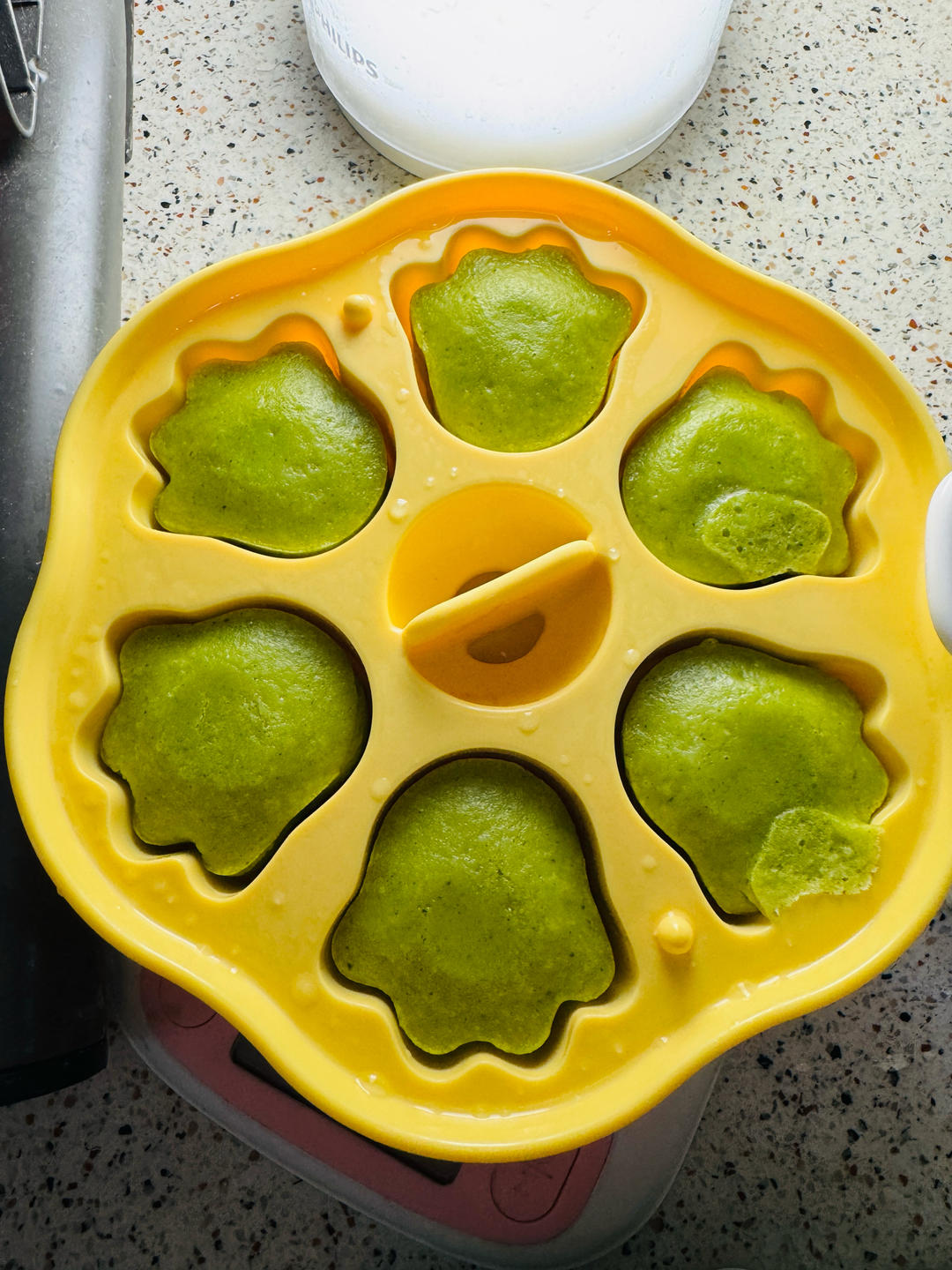 西蓝花苹果蒸糕 8+宝宝辅食