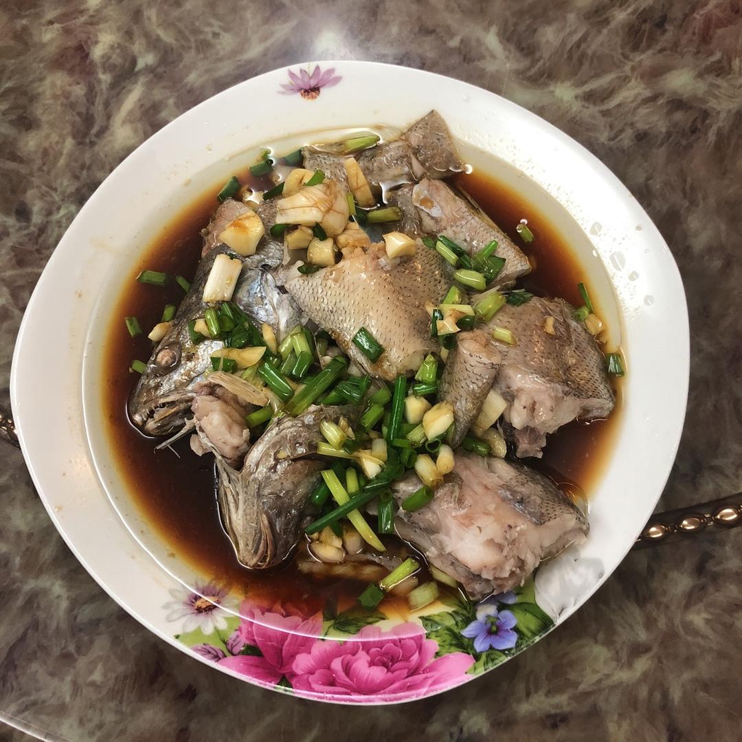葱油鱼（不用蒸鱼豉油，各种鱼都可以）