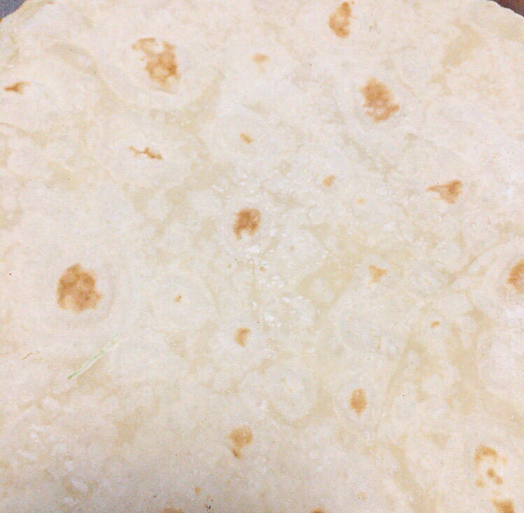 蘸 第二天也柔软的卷饼皮 烙馍