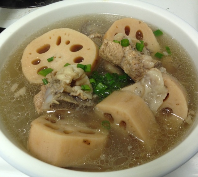 旗子萝卜炖排骨