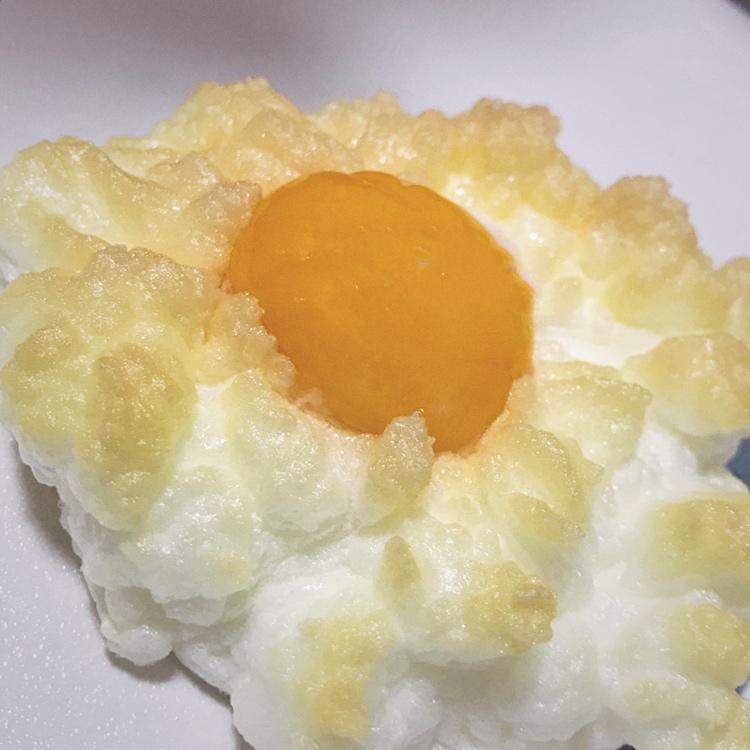 爱吃菜菜的小海做的云朵蛋,史上颜值最高的鸡蛋