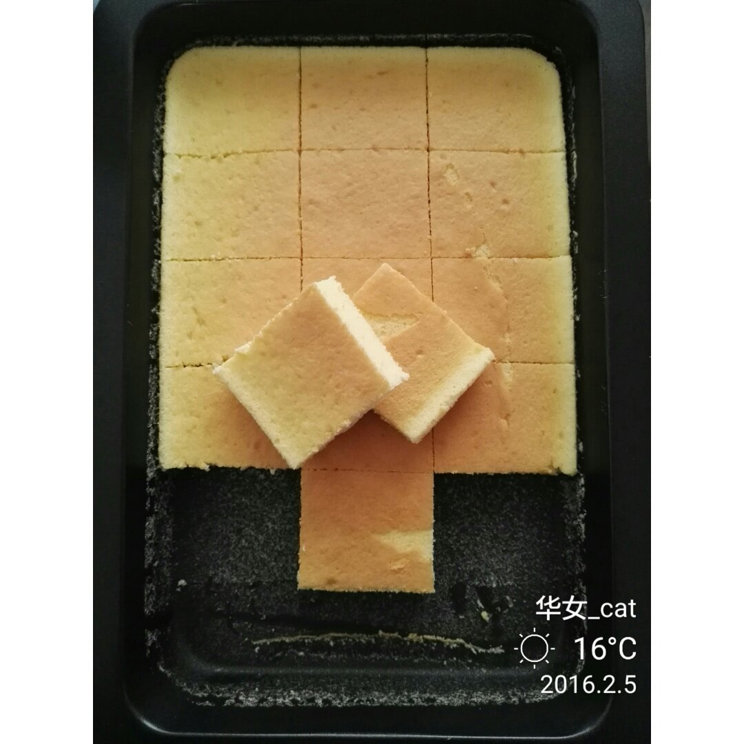 淡奶油蛋糕(消耗淡奶油秘方)—阿Q私家小厨