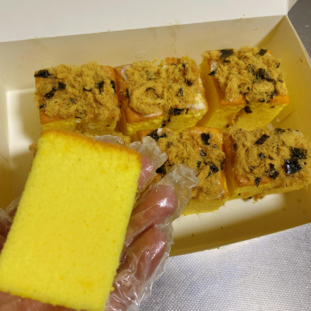 朋友都说比鲍师傅好吃的海苔肉松小贝