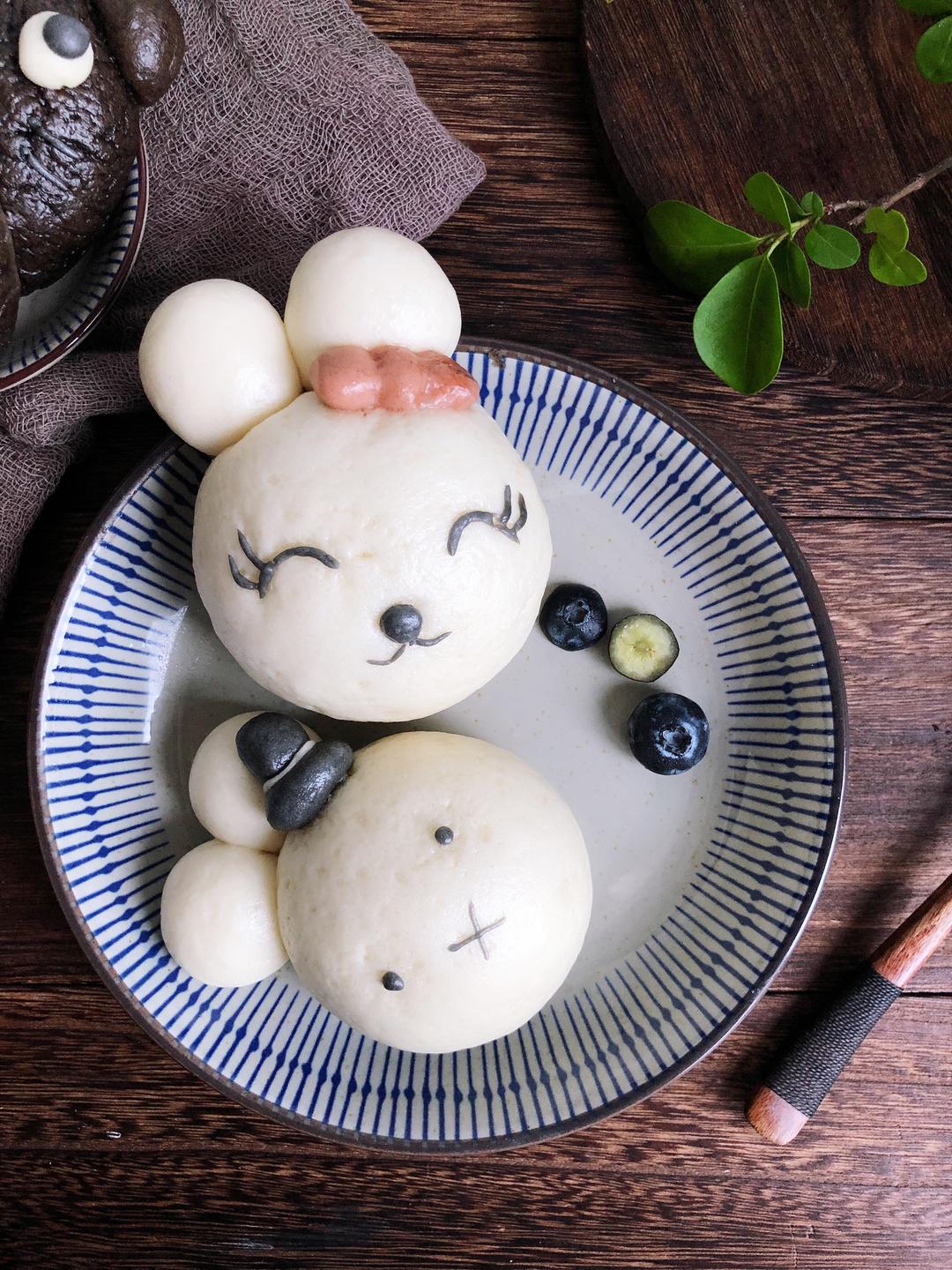 可爱的小兔子92包子的做法