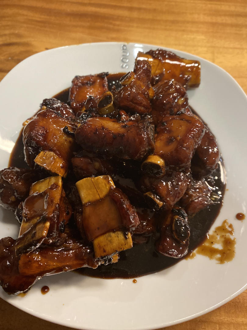 糖醋排骨/糖醋小排（不放油）（12345口诀做出正宗上海本帮）