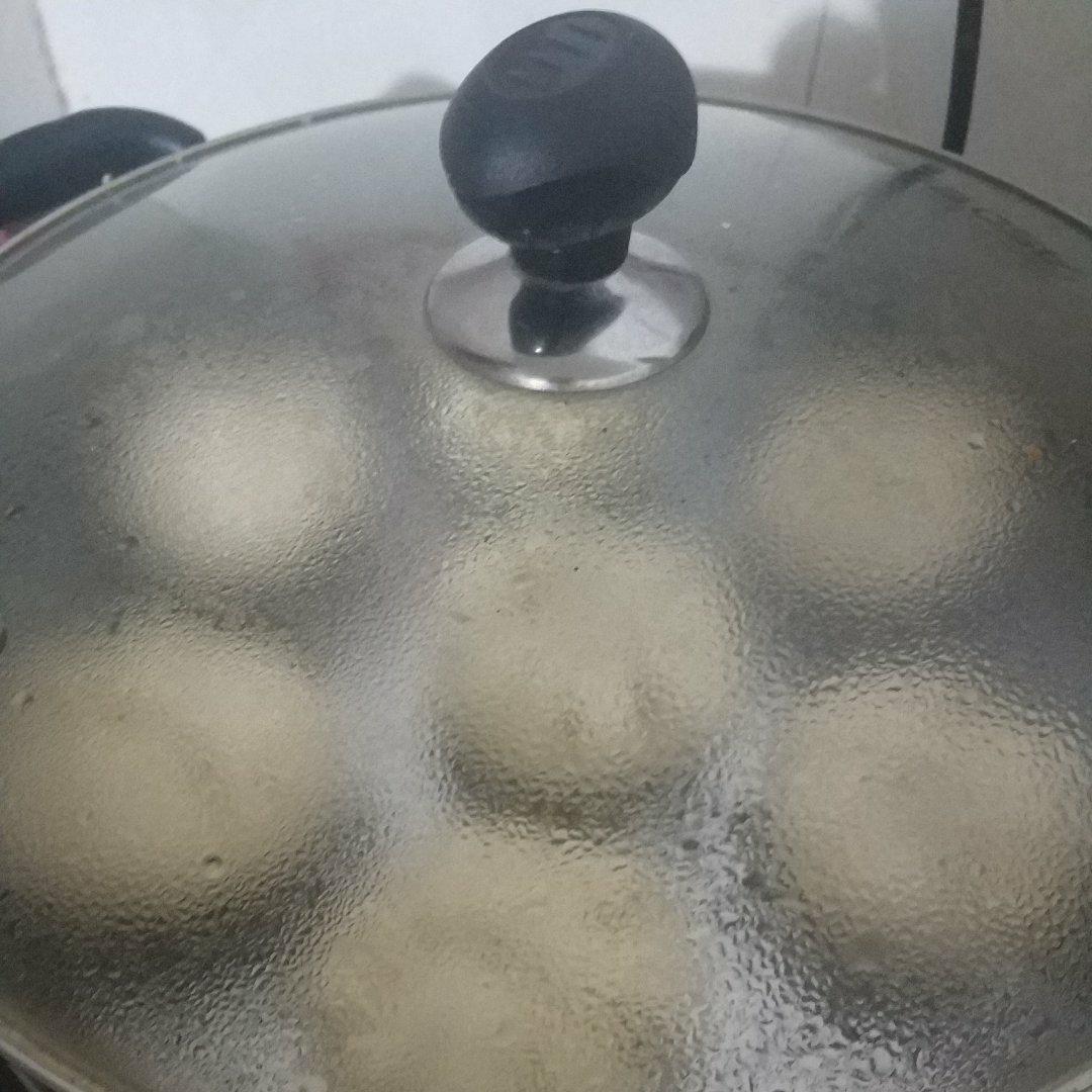 白萝卜粉丝猪肉包子（附视频。一次性发酵。）