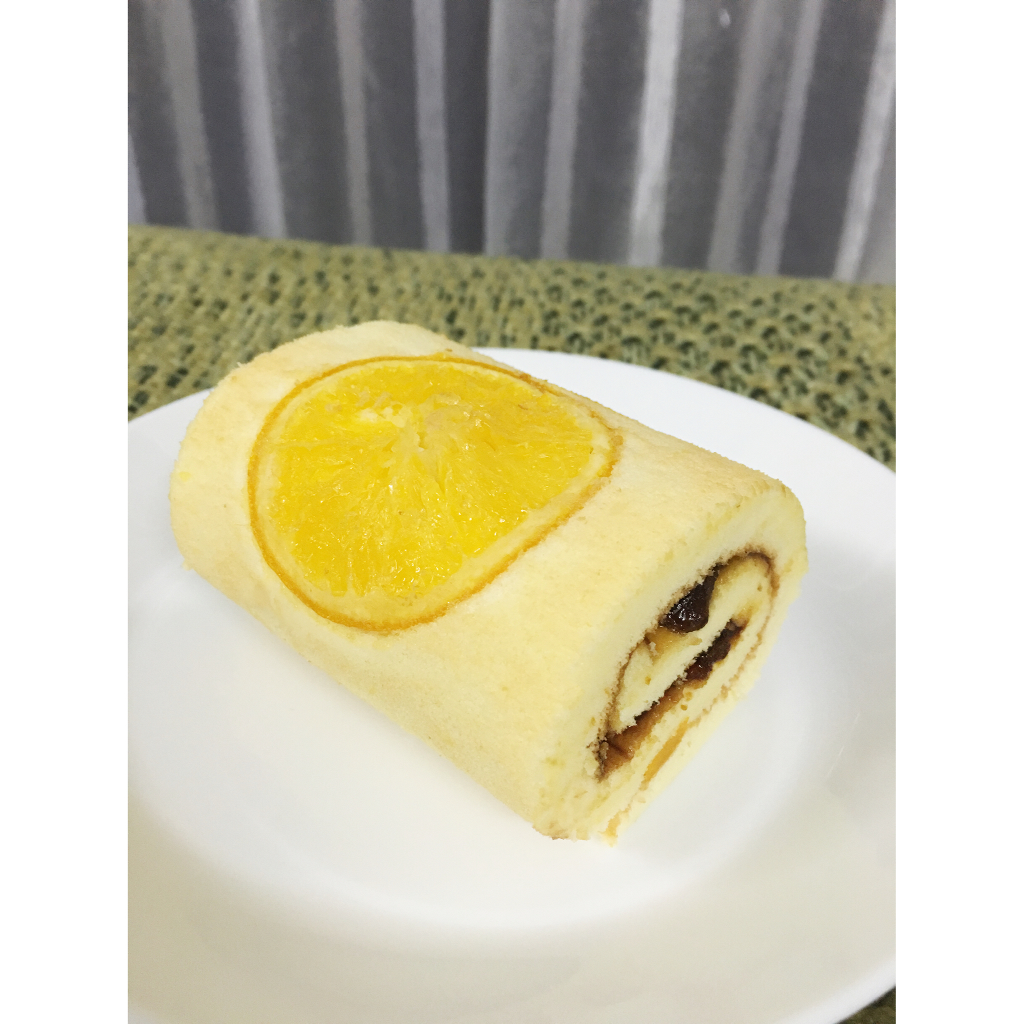 橙香蛋糕卷