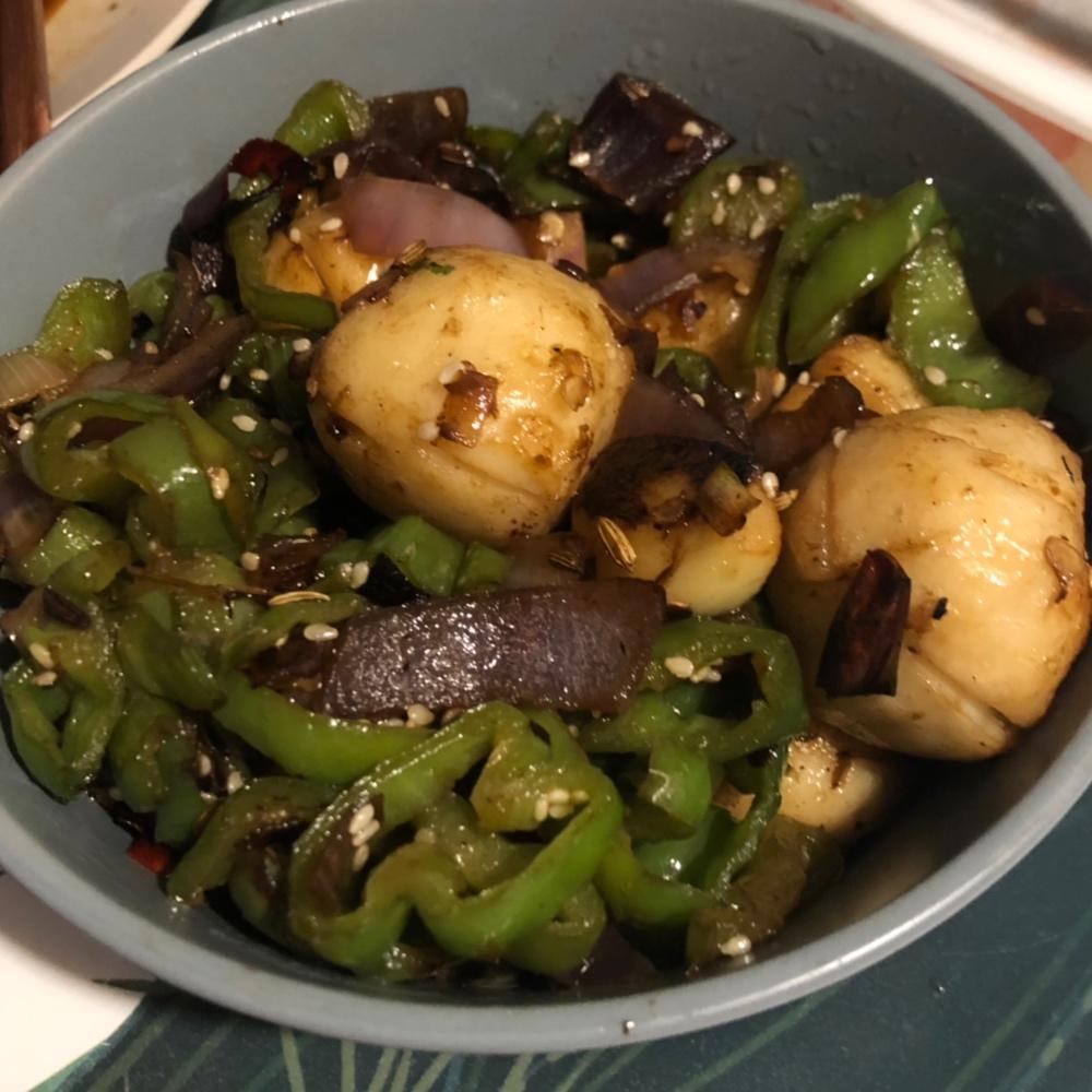 蒜香墨鱼丸